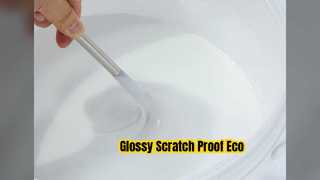 پوشش براق ضد خش بر پایه آب