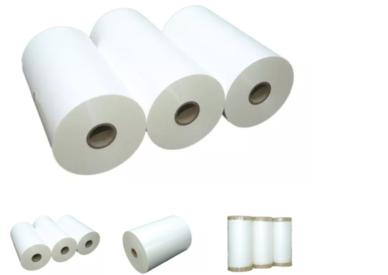 Good price 18miu Glossy Bopp Clear Thermal Laminating Film Roll عرض 1700 میلی متر آنلاین