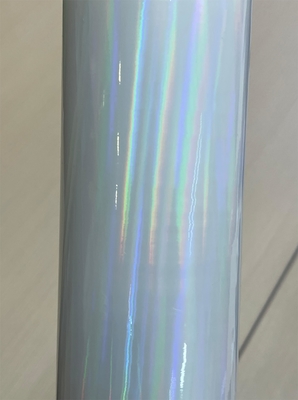Good price 23mic فیلم لمینیشن حرارتی هولوگرافیک اثر شکنندگی نور زیبا برای تزئین بسته بندی آنلاین