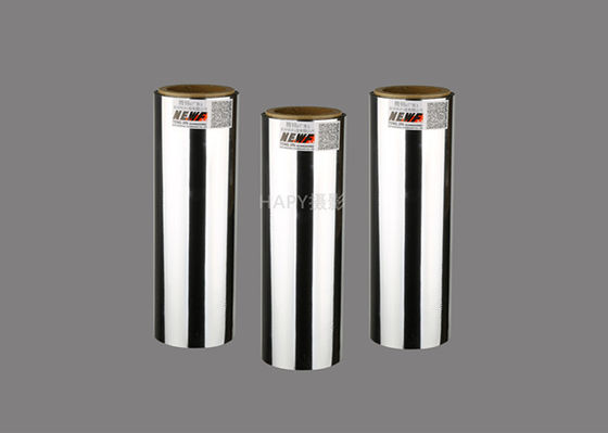 Good price فیلم پالتو فلزی پلی استر، رول فیلم لایه بندی حرارتی نقره ای 1500mm عرض آنلاین