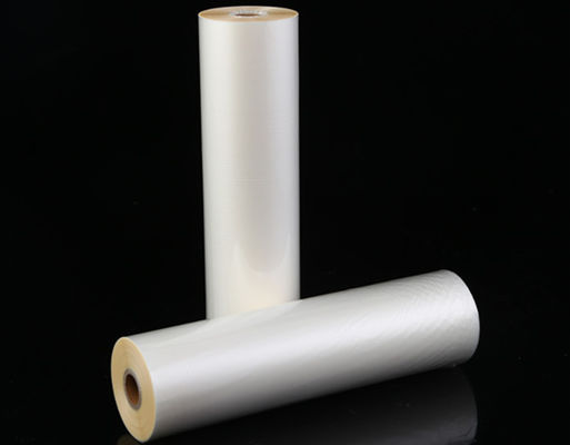 قیمت خوب 1920 میلی متر 35 میکرون مات / براق BOPP / فیلم لمینیت ذوب داغ PET برای بسته بندی کاغذ آنلاین