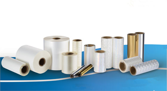 Good price 18U Gloss Bopp Clear Clean Hot Lamination Film Roll مناسب برای لامیناتورها آنلاین