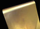 3000 متر خود چسبنده مخصوص آلومینیوم طلایی فلزی شده تصویری فیلم لمینت رول، 3 اینچ گرمای PET فلزی شده فیلم