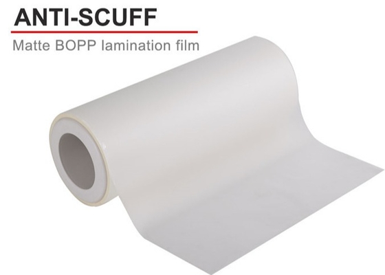 Good price دوامدار لباس مقاوم به لکه مانند لمس BOPP فیلم لمینیشن حرارتی برای بسته انعطاف پذیر آنلاین