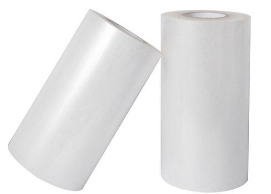 Good price زیربنای بسته بندی دقیق فیلم پوشش دو چسب BOPP در 3600mm Jumbo-Roll برای ضد رطوبت آنلاین