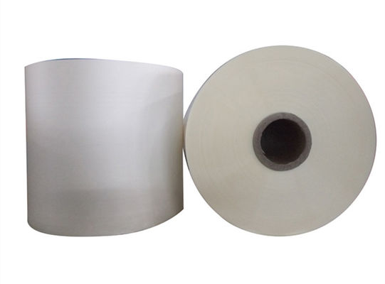Good price 22mic Glossy EVA Glue PET Thermal Lamination Film Roll برای چاپ UV نقطه ای آنلاین
